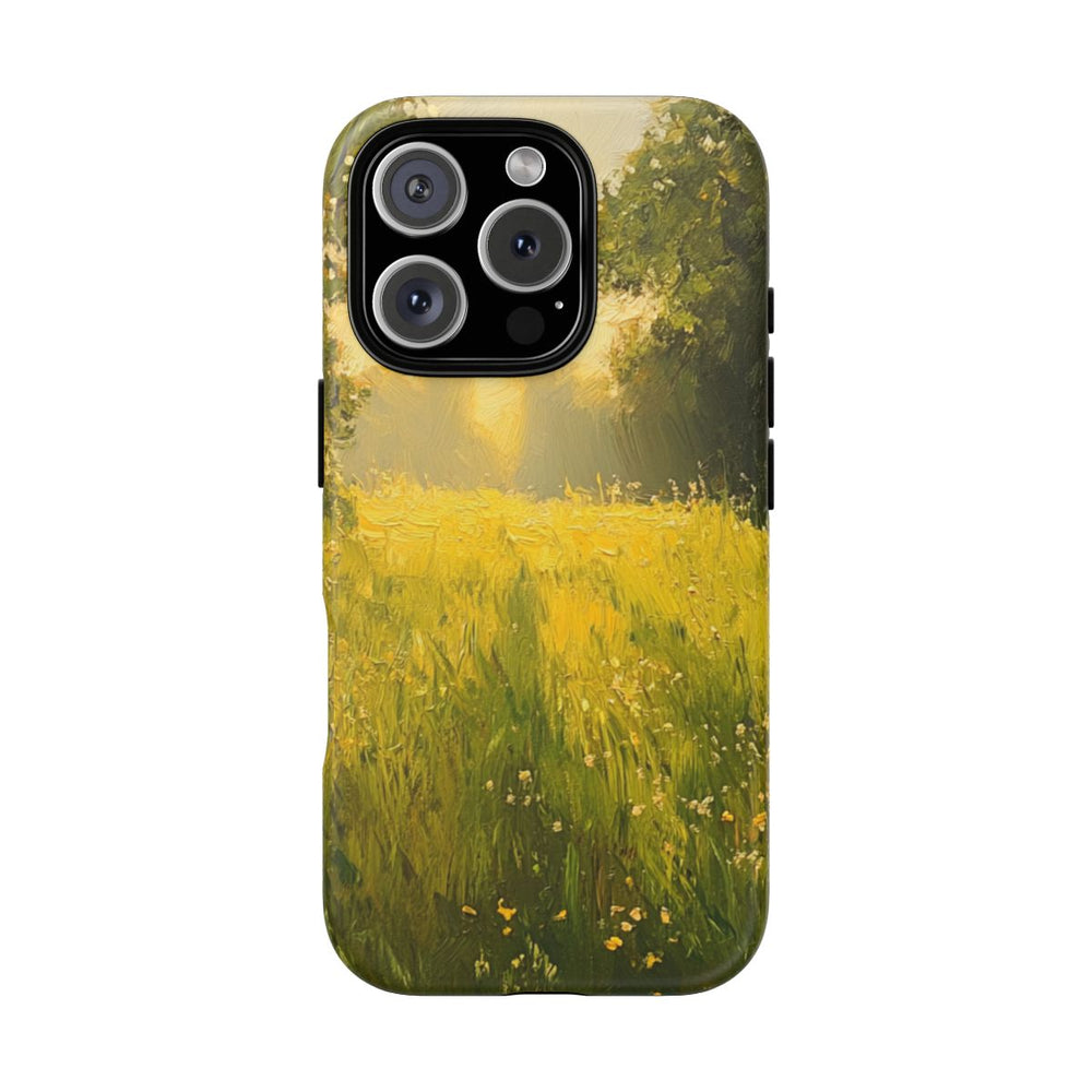 Zonnig Weidelandschap met Bloemen