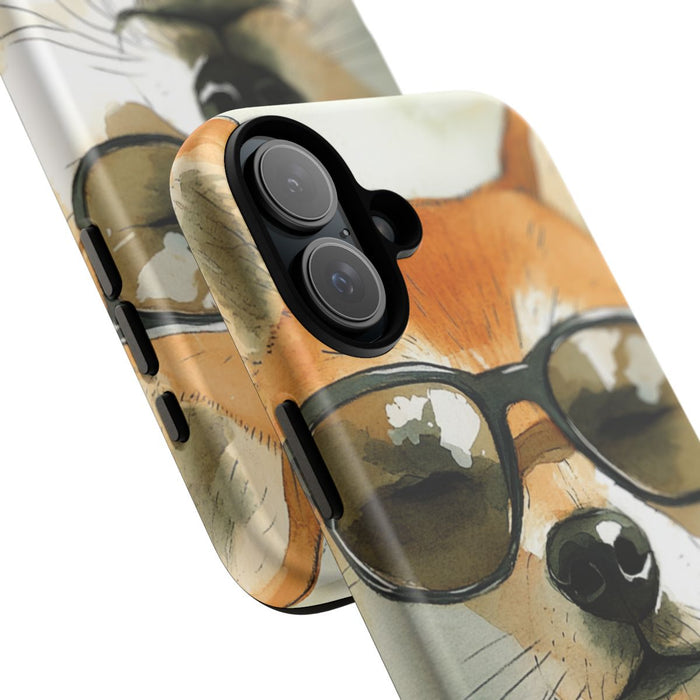 Stoere Shiba Inu met Zonnebril