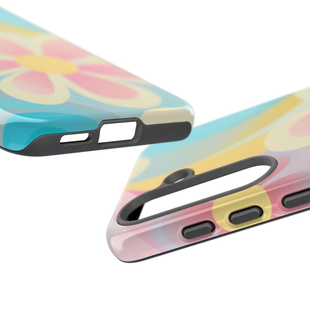 Pastel Groovy Bloemenpatroon