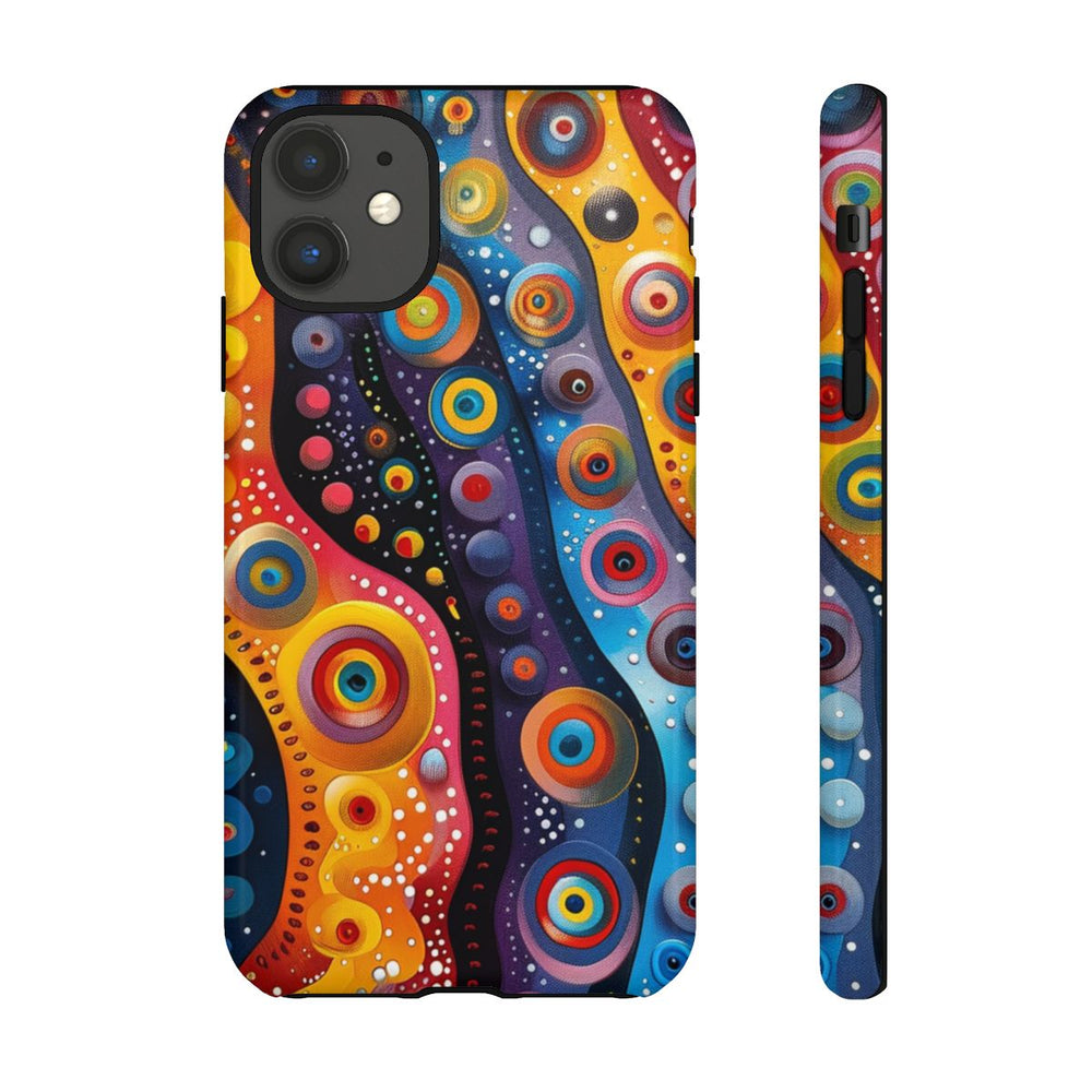 Kleurrijk Abstract Cirkelpatroon