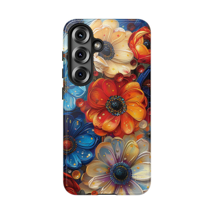 Levendig Abstract Bloemenpatroon