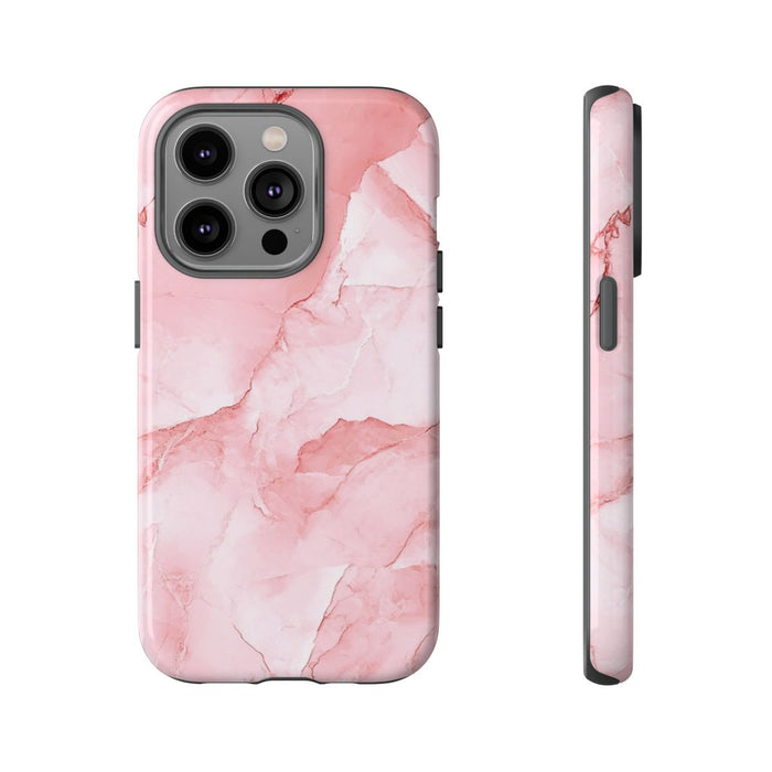Roze Marmerstructuur met Glanzende Afwerking