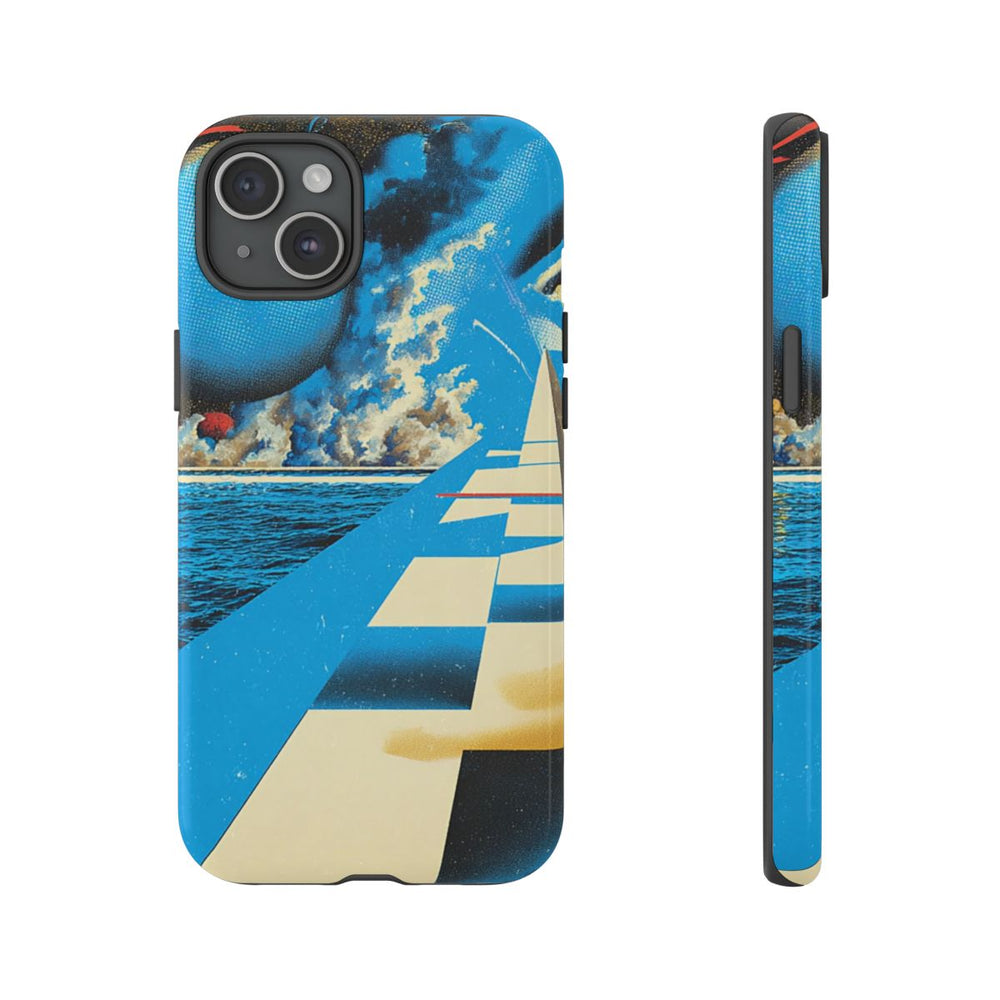 Surrealistische Geometrische Oceaanscène