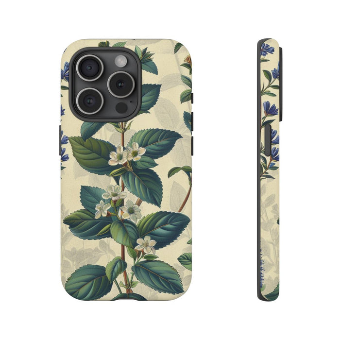Vintage Botanisch Kruidenpatroon