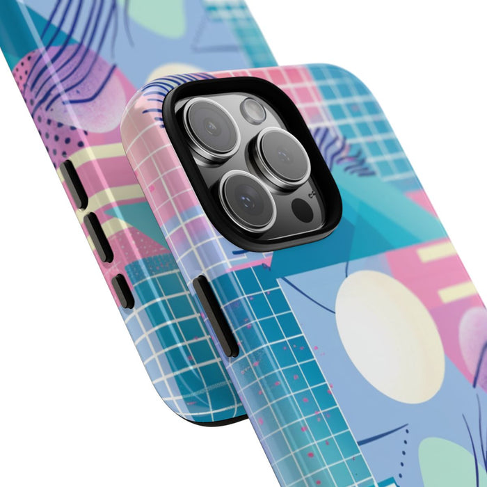Abstract Geometrisch Patroon in Pasteltinten