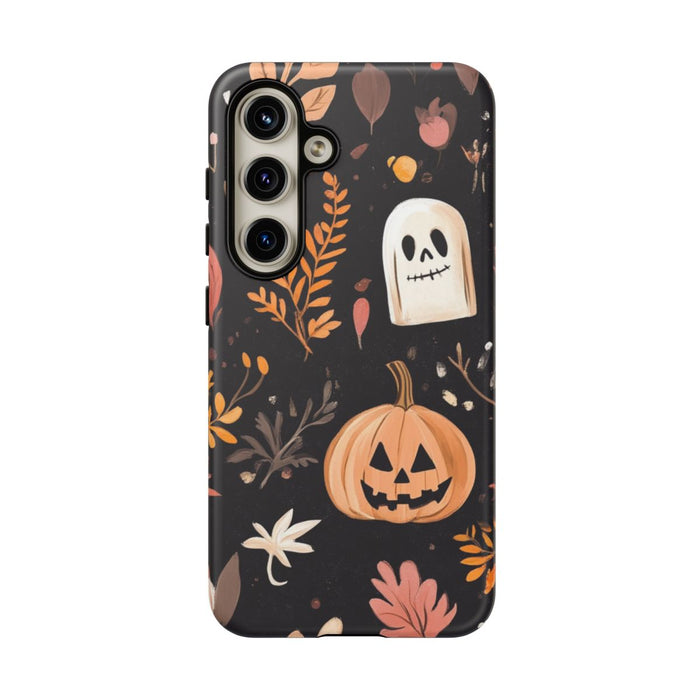 Halloween Pompoen- en Spookmotief