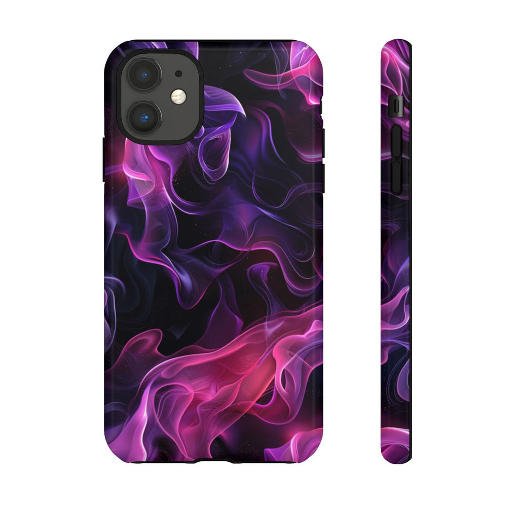 Violette en Roze Abstracte Vlammen