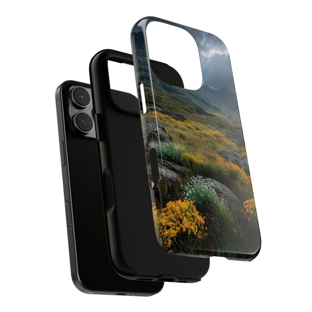 Berglandschap met Wilde Bloemen
