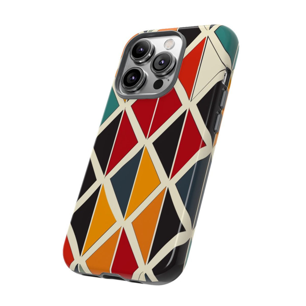 Kleurrijk Geometrisch Diamantpatroon