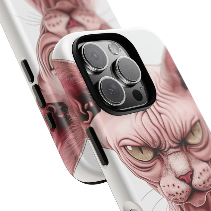 Roze Sfinxkat Illustratie