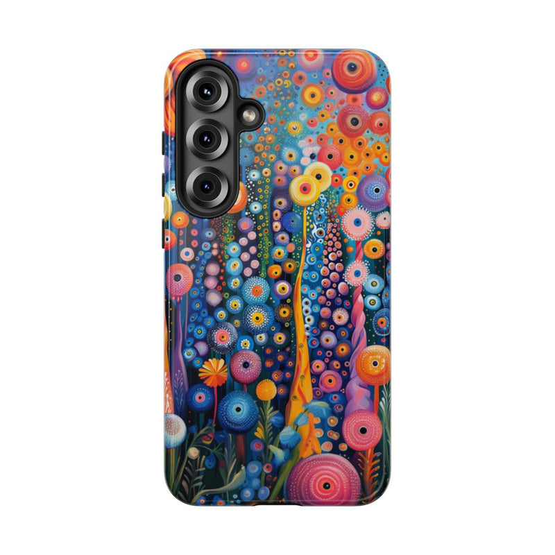 Levendig Abstract Bloemenpatroon