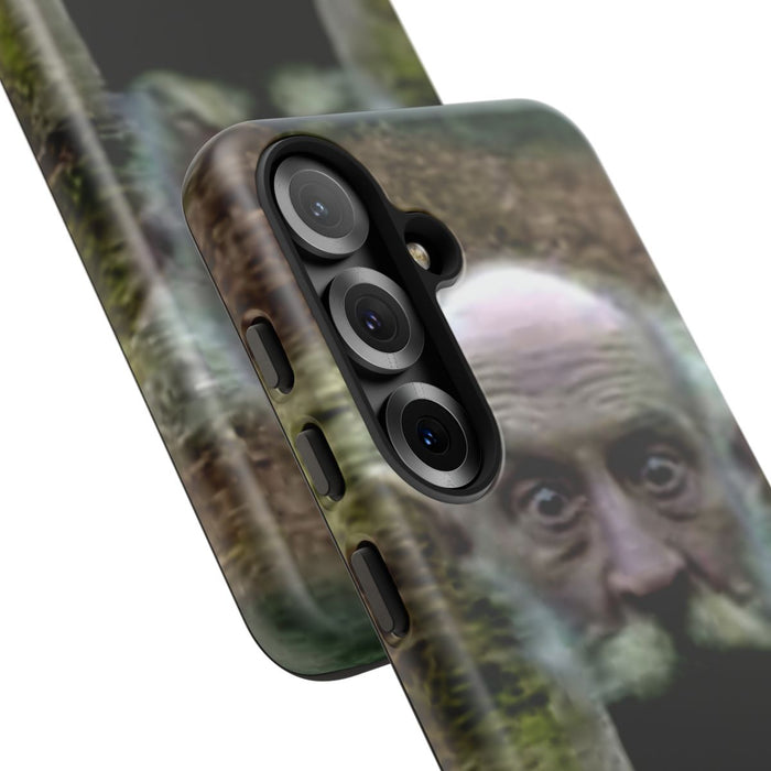 Surrealistische Reuzenhoofd-Toegang in de Natuur
