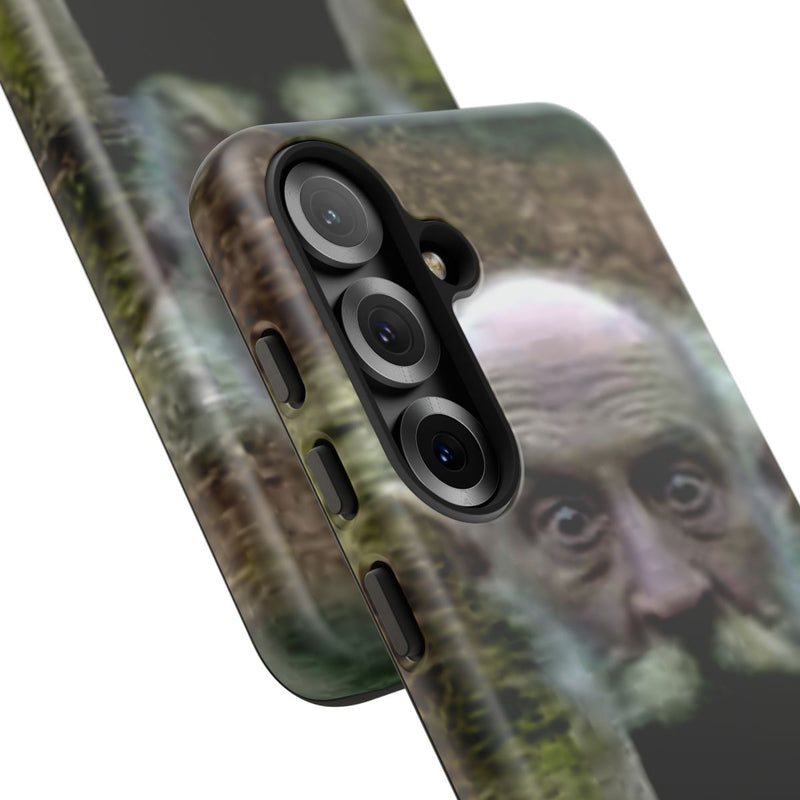 Surrealistische Reuzenhoofd-Toegang in de Natuur