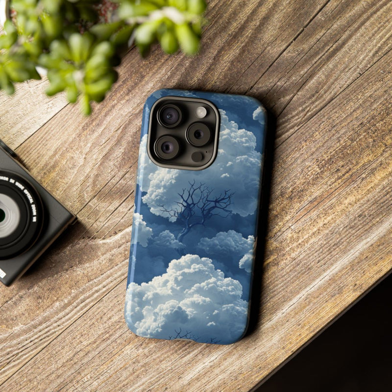 3D Wolken en Boompatroon