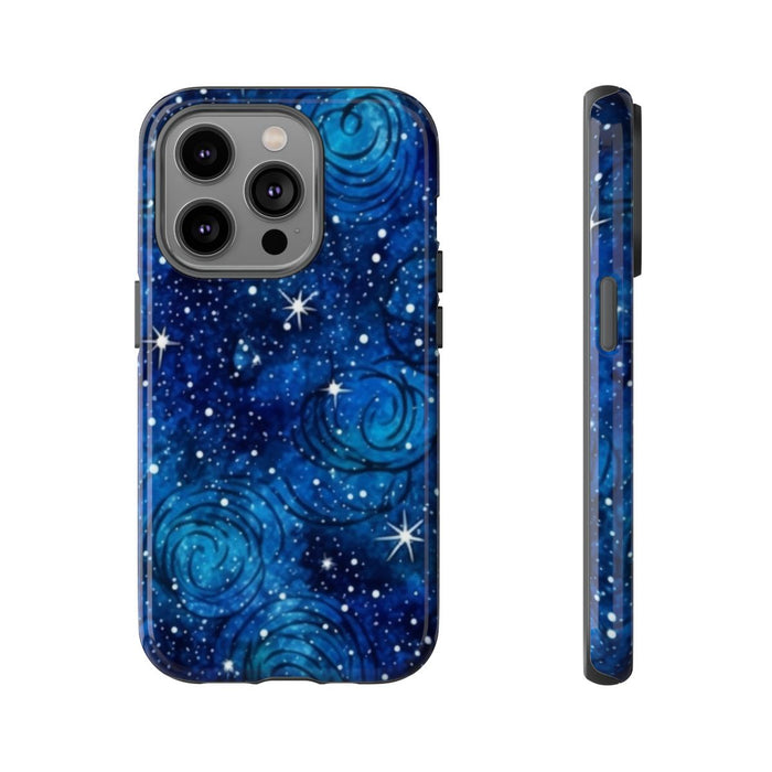 Blauw Sterrenstelsel Patroon