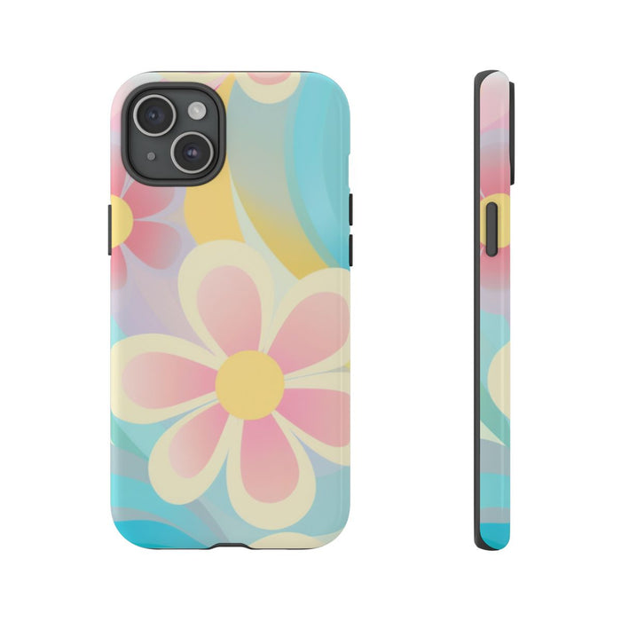 Pastel Groovy Bloemenpatroon