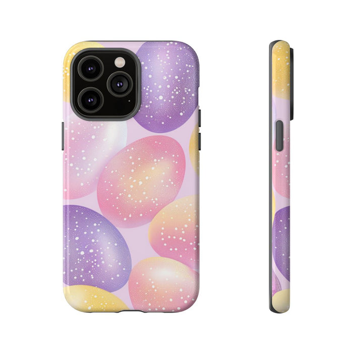 Pastelkleurige Glitter Paaseieren Patroon