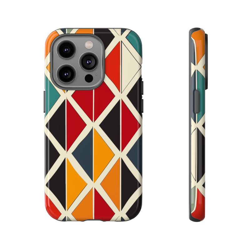 Kleurrijk Geometrisch Diamantpatroon