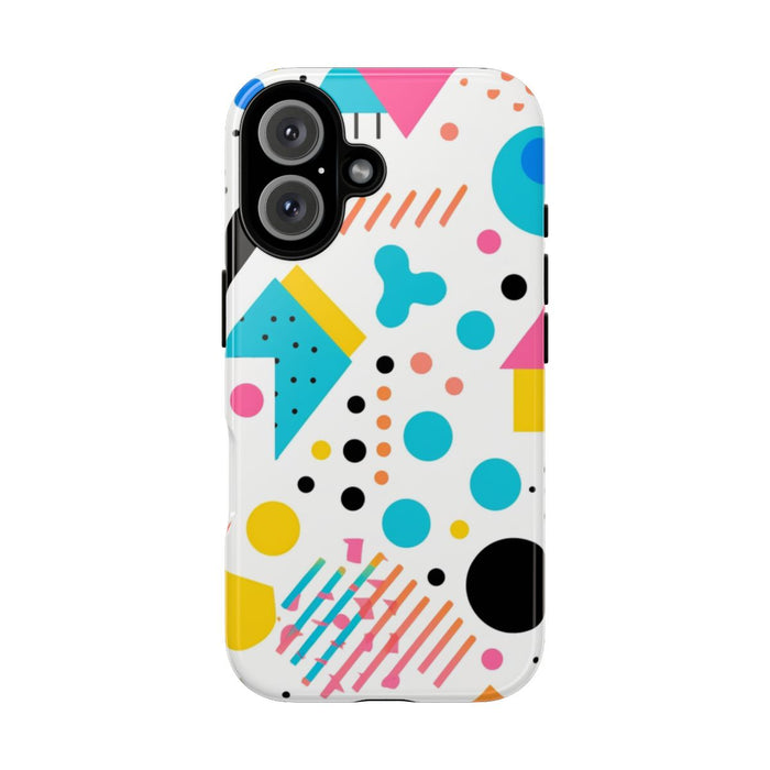 Kleurrijk Memphis Stijl Geometrisch Patroon