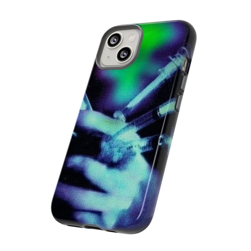 Gloeiende Hand met Spuiten