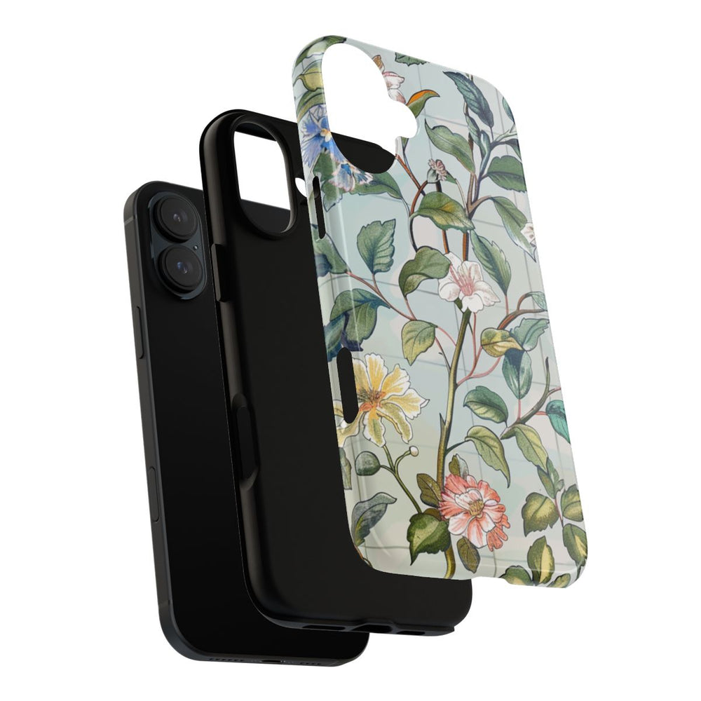 Vintage Bloemenpatroon met Vlinders