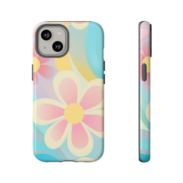 Pastel Groovy Bloemenpatroon