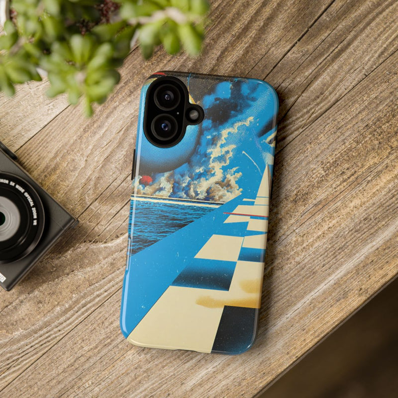 Surrealistische Geometrische Oceaanscène