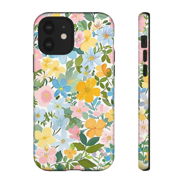 Vrolijk Pastel Bloemenpatroon