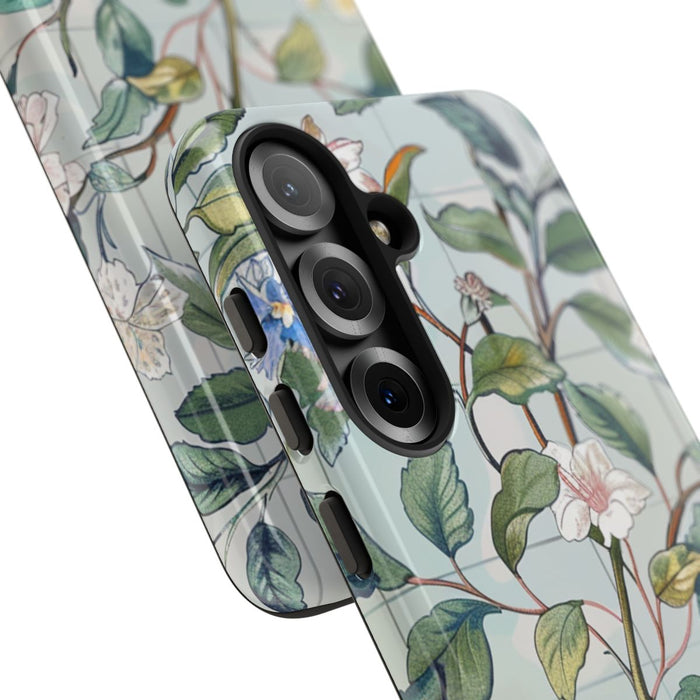 Vintage Bloemenpatroon met Vlinders