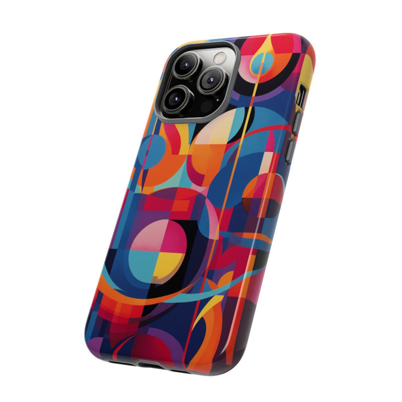 Vrolijke Geometrische Abstracte Kunst