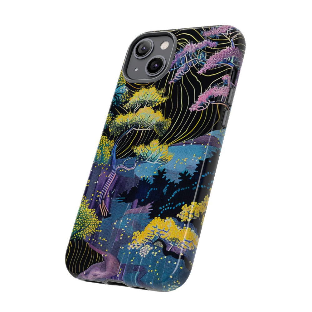 Kleurrijk Abstract Boomlandschap