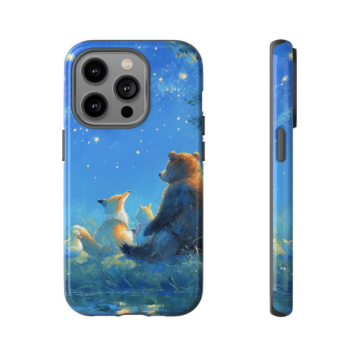 Beer, Vos en Eend Onder Sterrenhemel