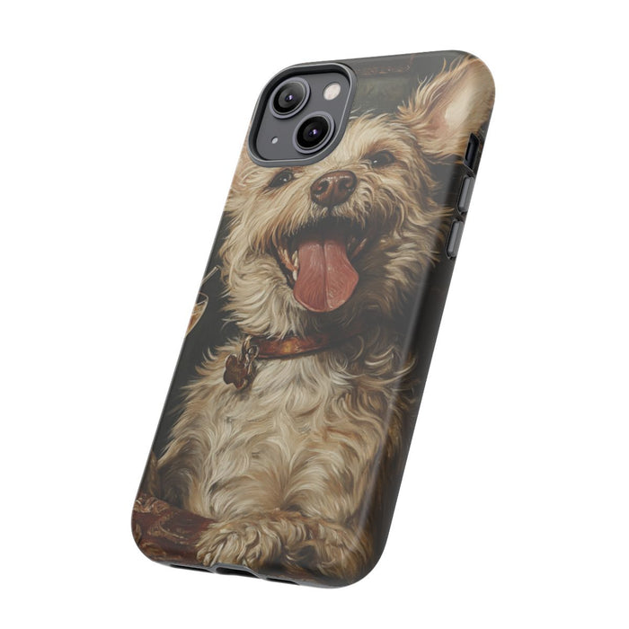 Vrolijke Terrier met Cocktail