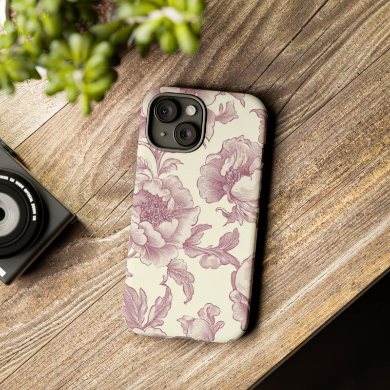 Elegante Victoriaanse Bloemenprint