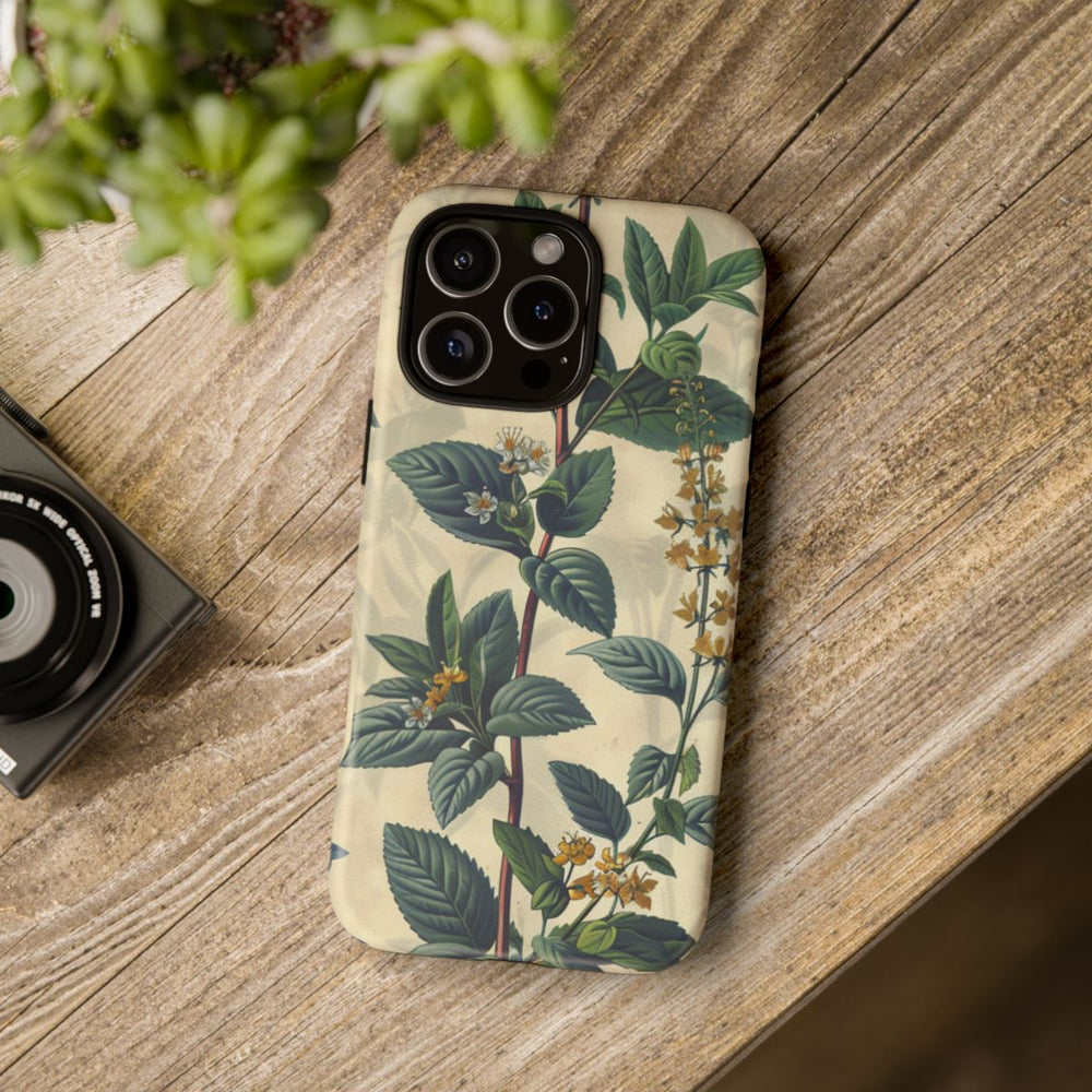 Vintage Botanisch Kruidmotief