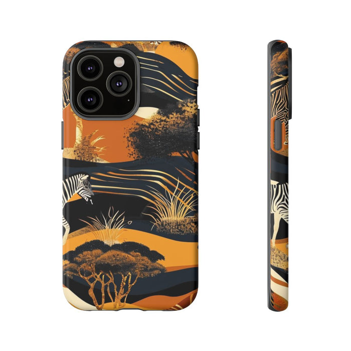 Abstract Afrikaans Savanne Zebra Patroon