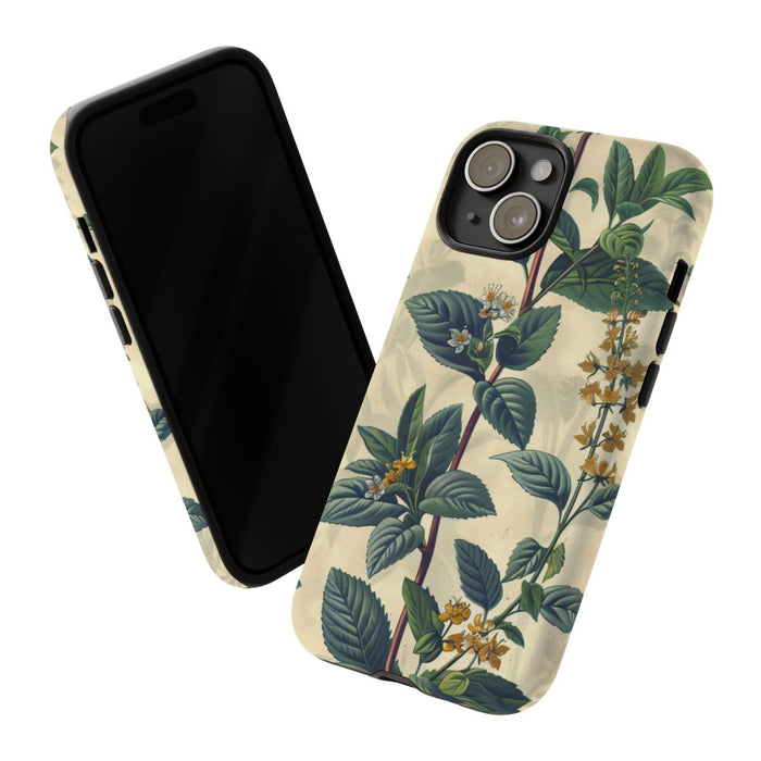 Vintage Botanisch Kruidenpatroon