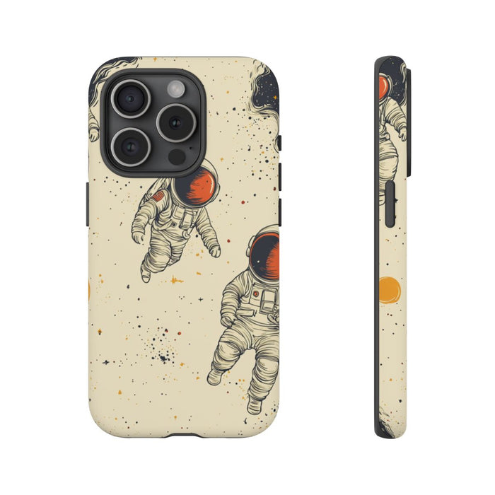 Astronauten in de Ruimtepatroon
