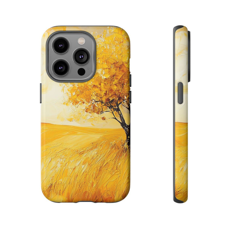 Gouden Herfstboomlandschap