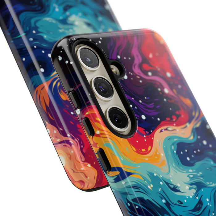 Kleurrijk Abstract Galaxy Patroon