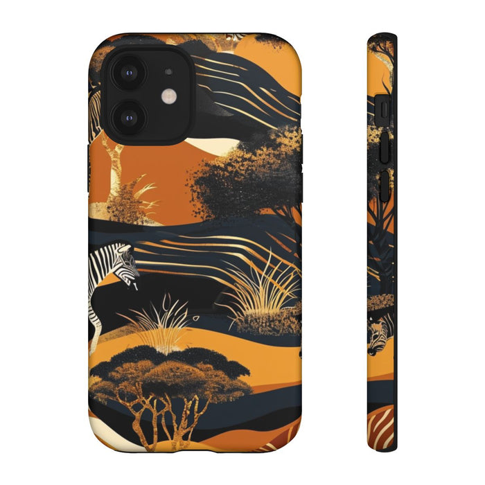 Abstract Afrikaans Savanne Zebra Patroon