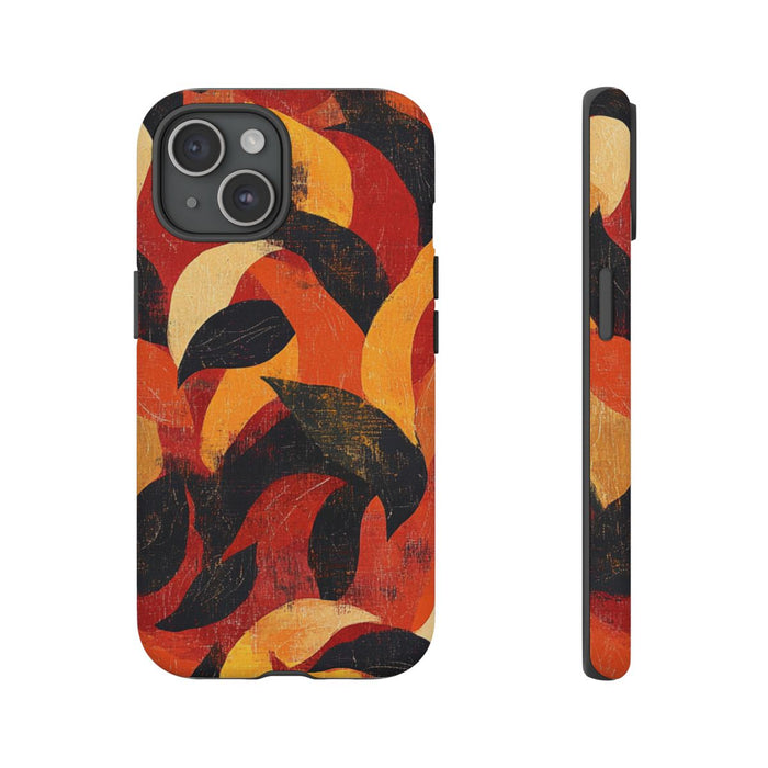 Abstract Herfstbladeren Patroon