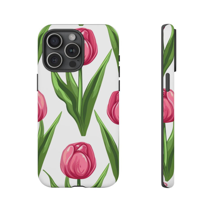Roze Tulp Bloemenpatroon