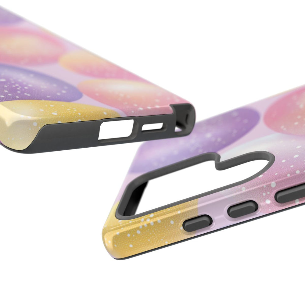 Pastelkleurige Glitter Paaseieren Patroon