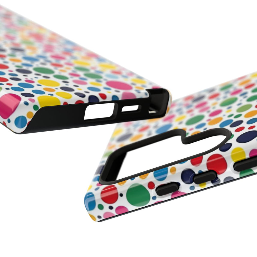 Vrolijk Stippenpatroon in Kleurrijk Design