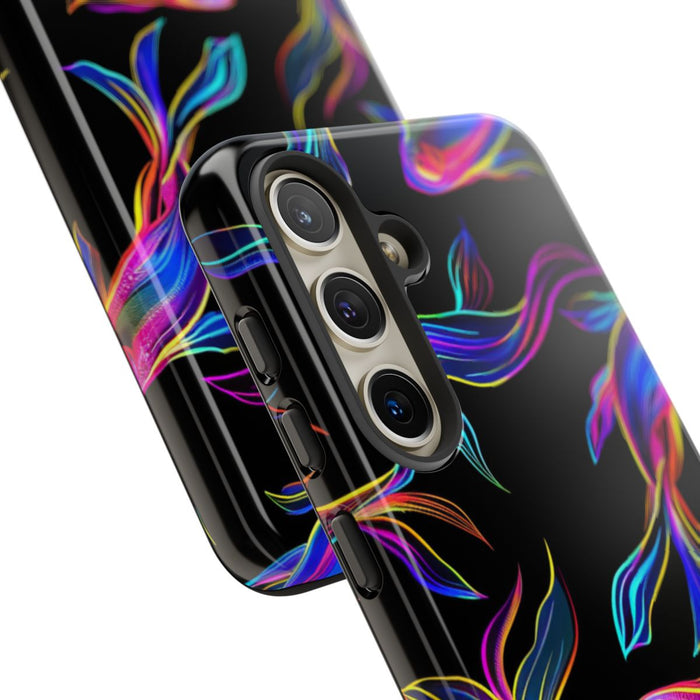 Neonkleurige Vissenpatroon