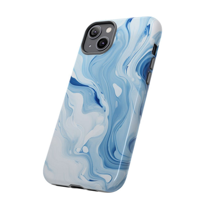 Blauw-Witte Marmerwerveling