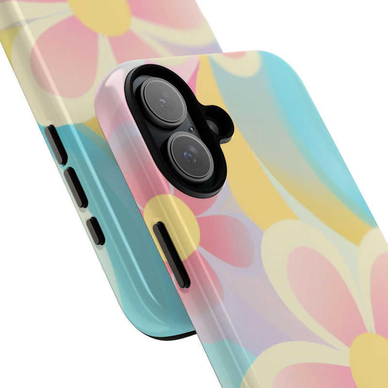 Pastel Groovy Bloemenpatroon