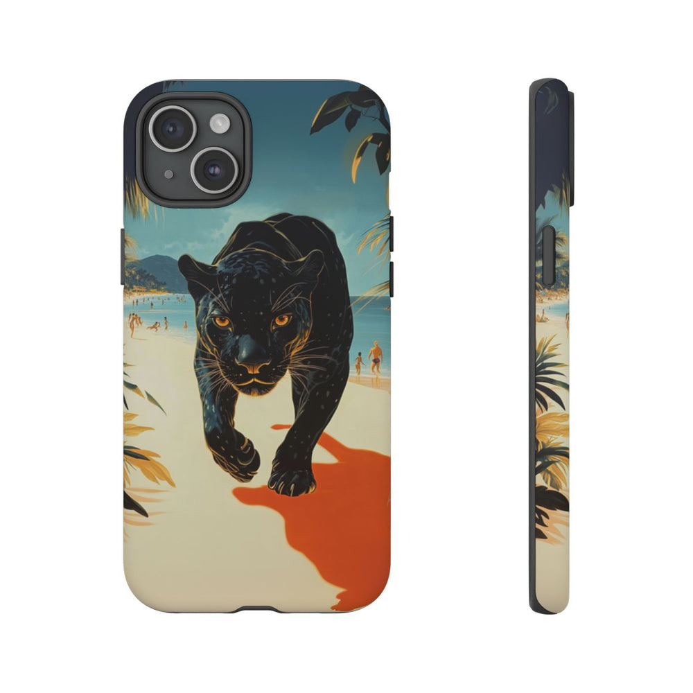 Zwarte Panter op het Strand