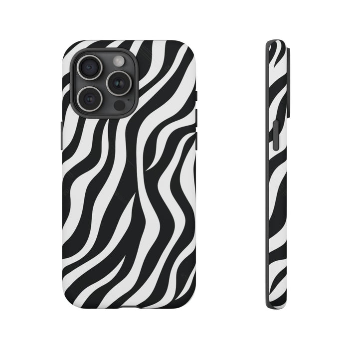 Zwart-Wit Zebra Strepenpatroon